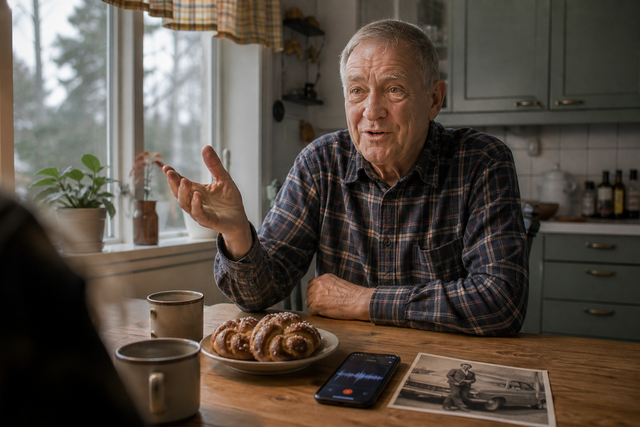 Isänpäivälahja isälle, jolla on jo kaikkea — hänen oma tarinansa kirjana